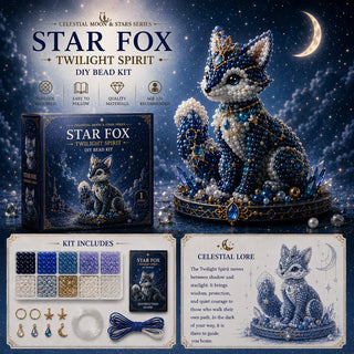 LunaCharm – Moon Cat Celestial DIY Bead Kit