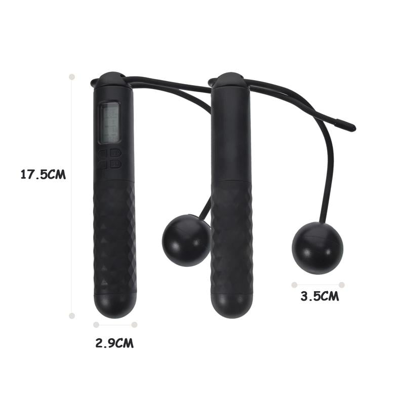 PulseFit - 2-in-1 Weighted Digital Jump Rope for Total Body Burn