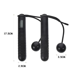 PulseFit - 2-in-1 Weighted Digital Jump Rope for Total Body Burn