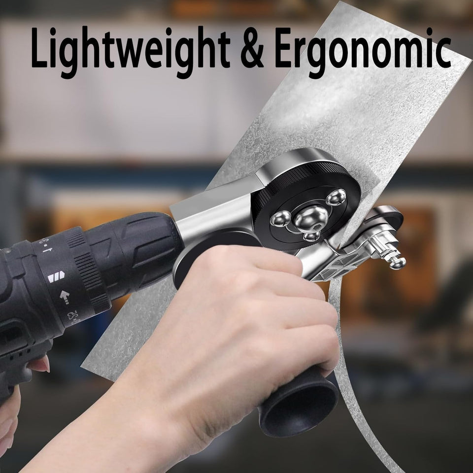 🔥Last Day 50% OFF -  Sheet Metal Cutter Drill Attachment 🛠️
