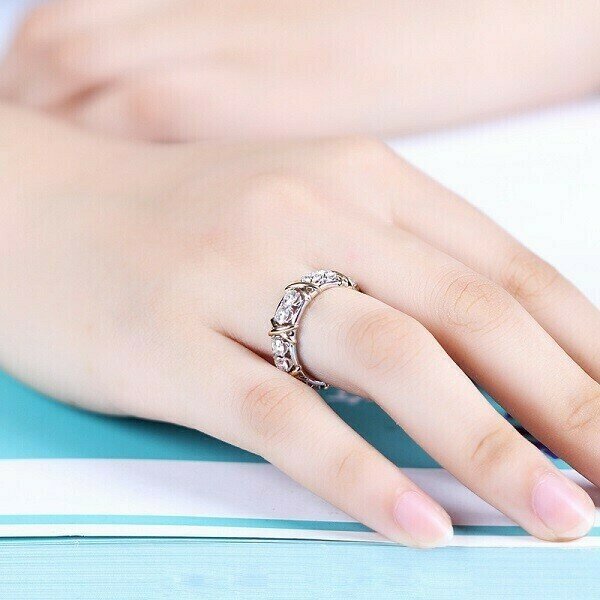 Best gift 🎁Cross full diamond ring