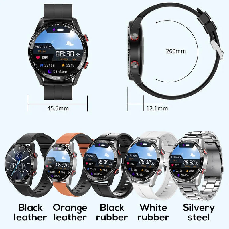 GlucoSense – Smart Health Monitoring Watch