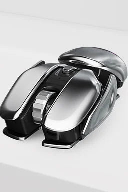 AeroClick – Wireless Ergonomic Metal Mouse