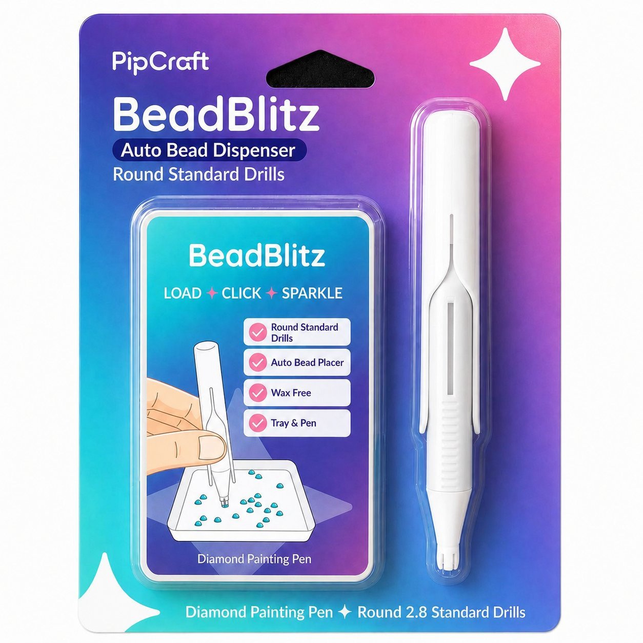 DiamondGlide – Precision Crafting Dispenser Pen