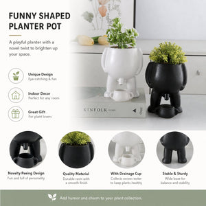 BloomSilhouette – Ceramic Plant Pot