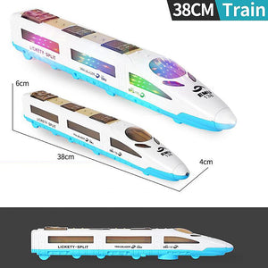 TurboTrack – Interactive Electric Bullet Train Adventure Toy