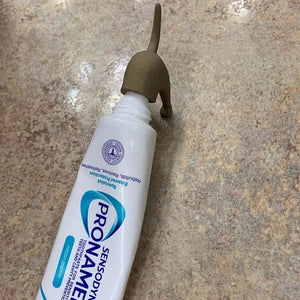 Pooping Puppy Toothpaste Topper marnetic