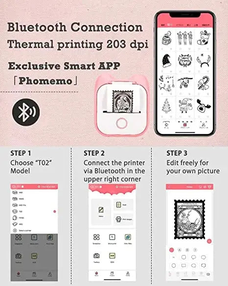 Last Day 50% OFF🔥 Mini Pocket Printer marnetic