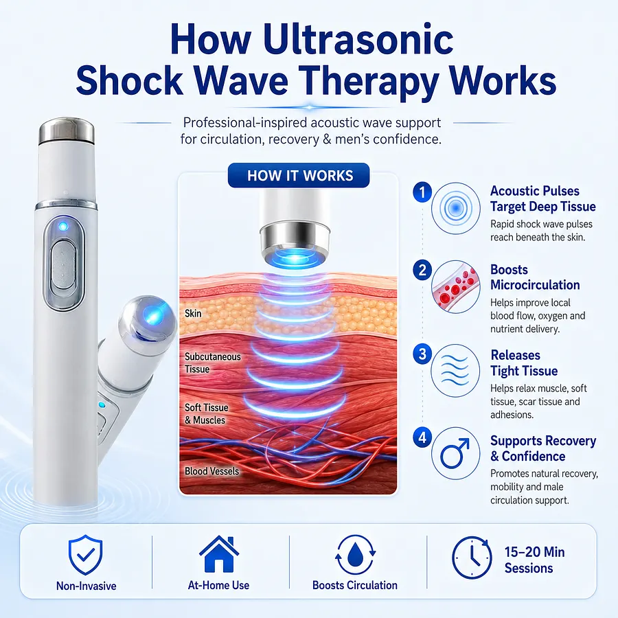 PulseRevive – Acoustic Therapy Recovery Device