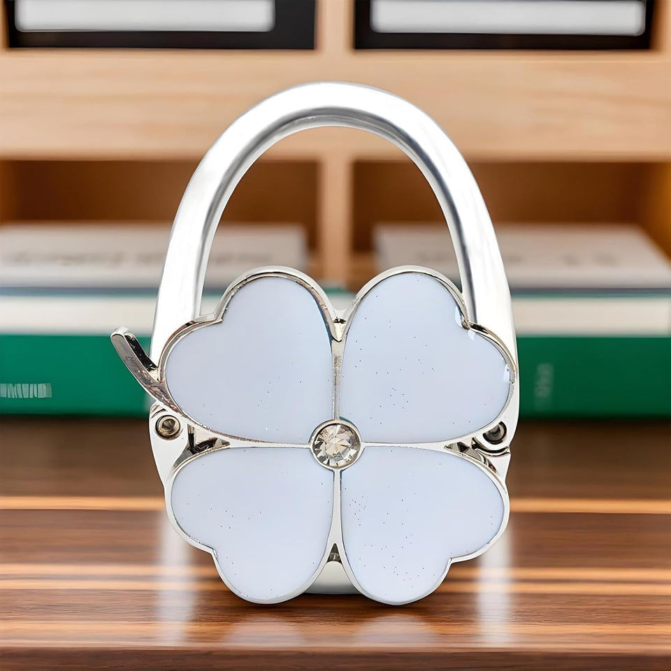 HangElegance - Foldable, Stylish, and Secure Handbag Hanger