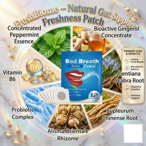 FreshBiome – Natural Gut Support Freshness Patch