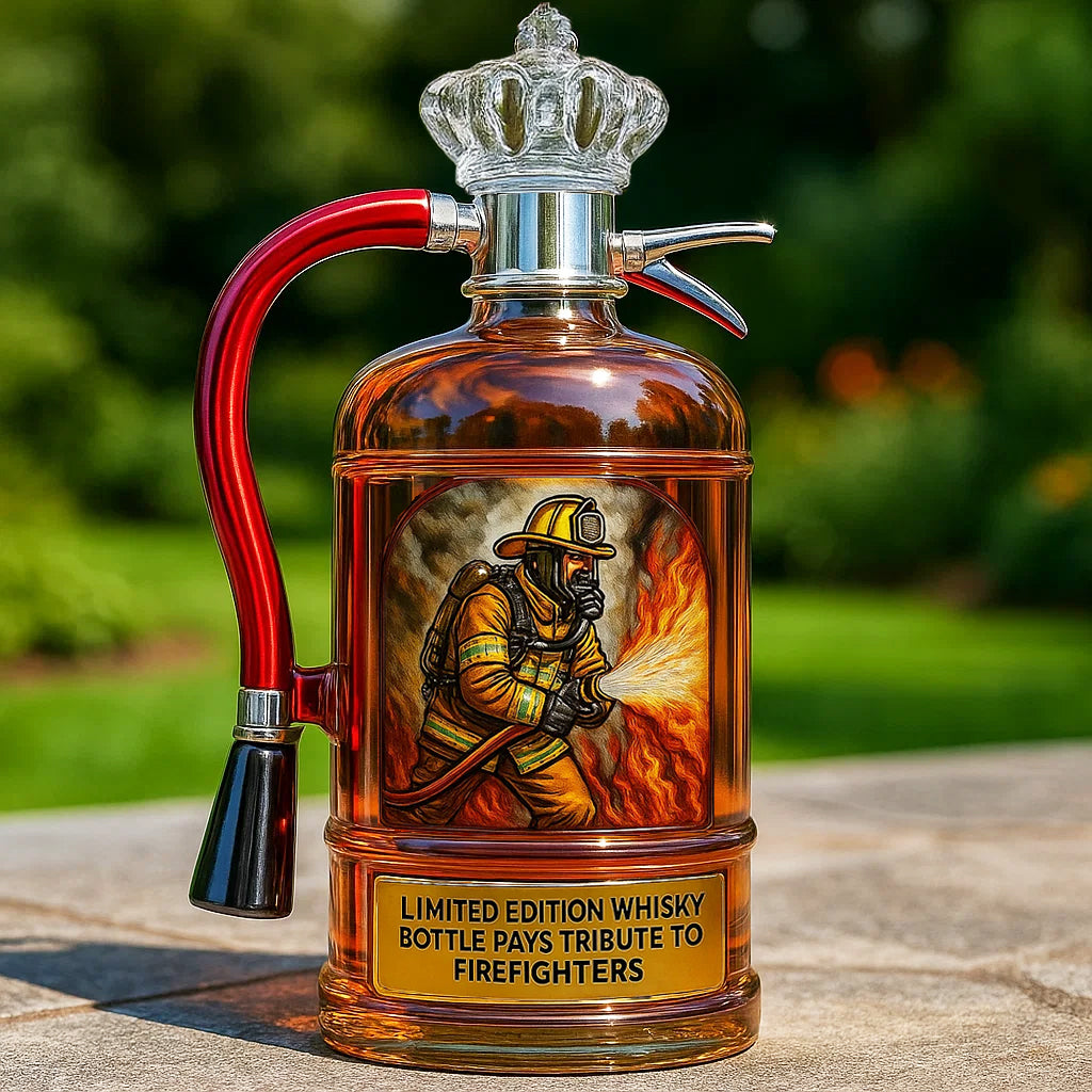 BlazeGuard – Firefighter Tribute Whisky Bottle