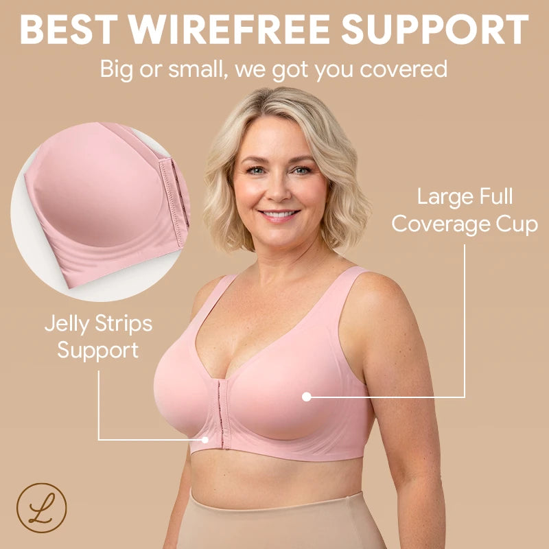 SilkForm – Seamless Front Buckle Support Bra