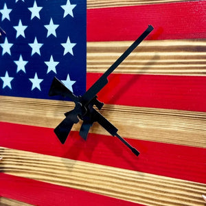 FreedomClock - Antique Military Decorative Bullet Clock