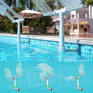 HydraLuxe – Solar Powered Pool Fountain with Dual Stream