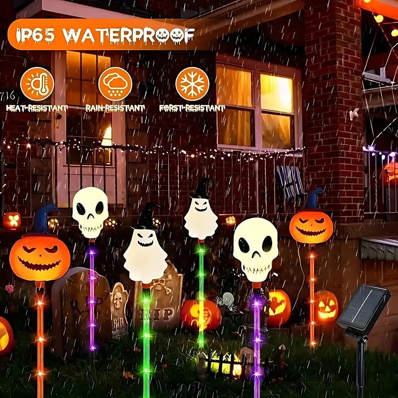 6 in 1 Halloween Solar Garden Lights