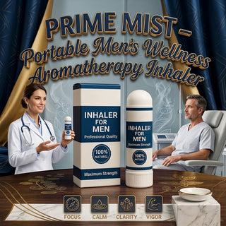 PrimeMist – Portable Men's Wellness Aromatherapy Inhaler