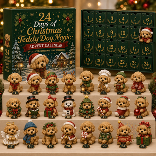 MerryPup – Festive Teddy Dog Advent Calendar
