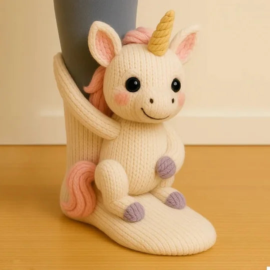 CuddleCritters - Warm & Playful Animal Socks