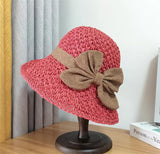 SunFlair – Elegant Ruffled Straw Hat
