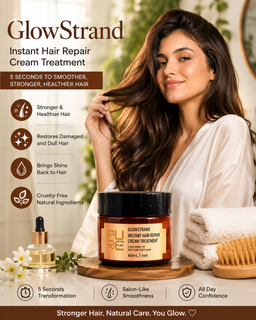 GlowStrand – Instant Hair Repair Cream Treatment
