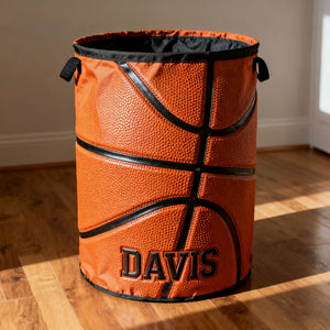 DribbleDunk – Basketball Laundry Organizer