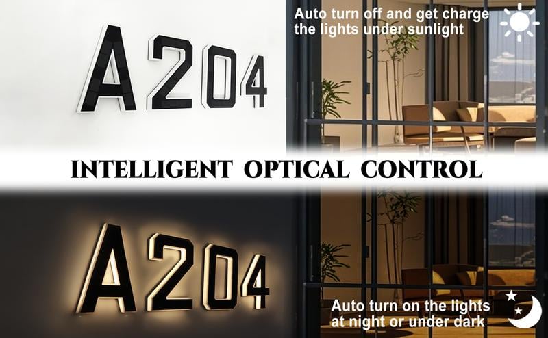 BrightAddress – Lighted House Numbers