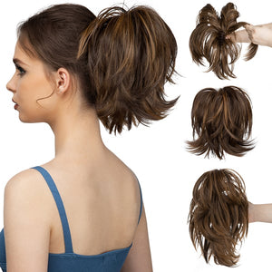 SilkSnap – Lightweight Synthetic Claw Clip for Chic Hairstyles