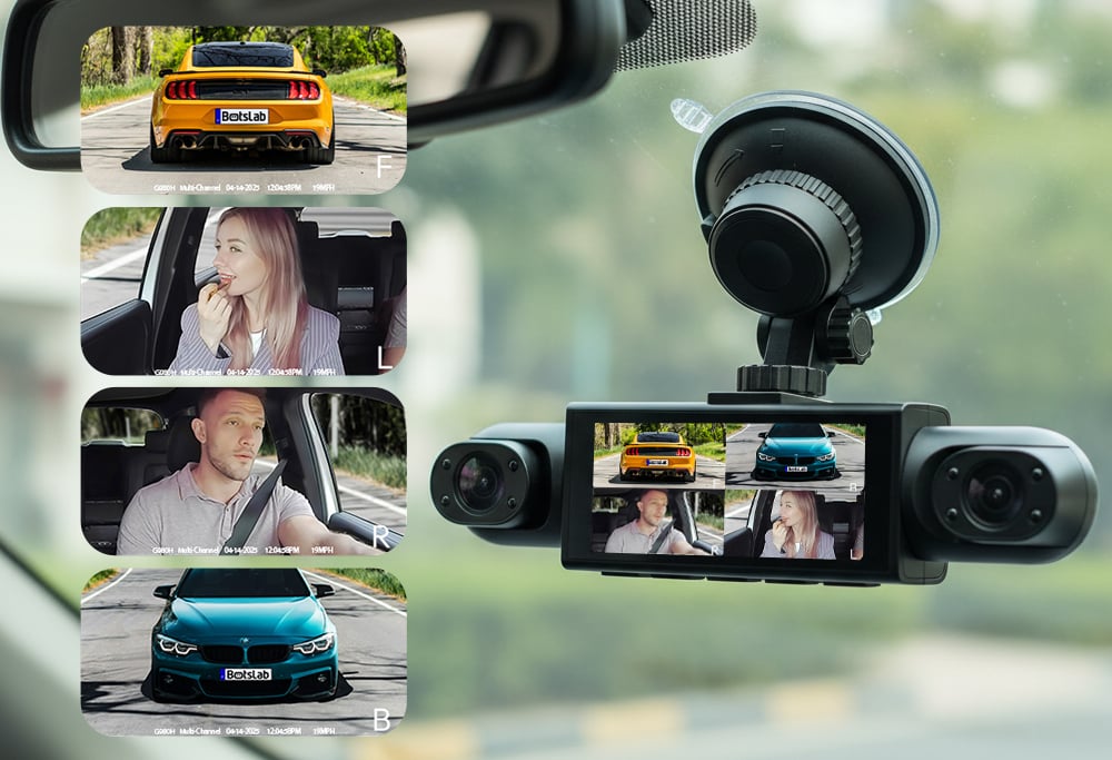 Four-Channel Dash Cam