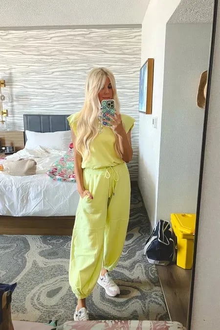 LUNARA - Everyday Ease Terry Jumpsuit