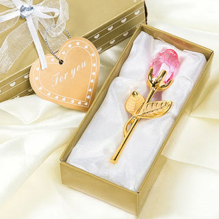 CrystalBloom – Romantic Personalized Rose Gift