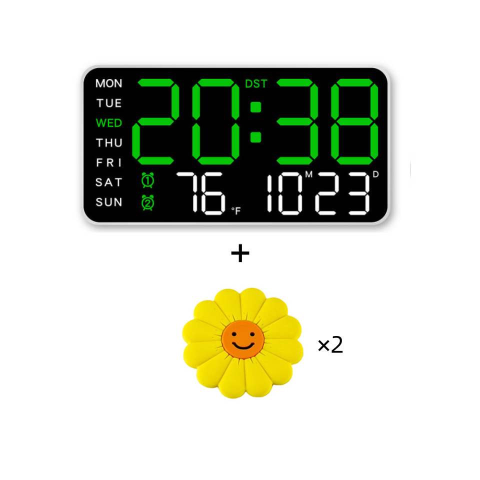 NeoTime – Sleek LED Digital Clock for Modern Decor