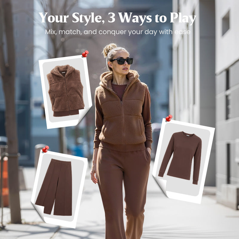 SnugVibe - Stylish Knit Winter Set