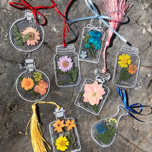 PetalPages - Delicate Floral Bookmark Set