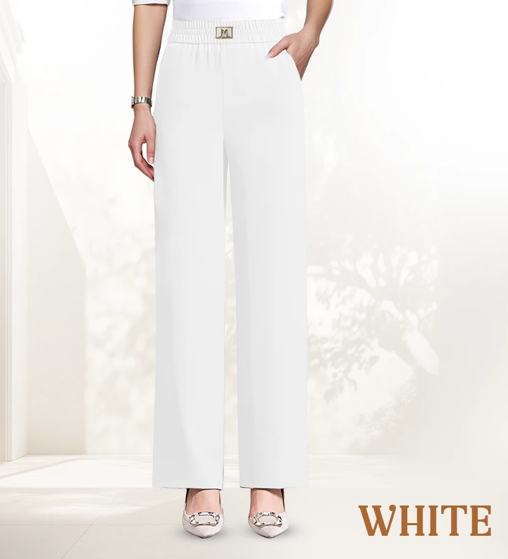 FlexAura – High Waist Pull On Stretch Fit Pants