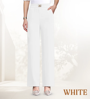 FlexAura – High Waist Pull On Stretch Fit Pants