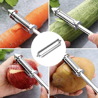 PeelMate – Dual-Blade Vegetable Peeler & Julienne Cutter