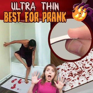 Chilling Bloodstain Bath Mat marnetic