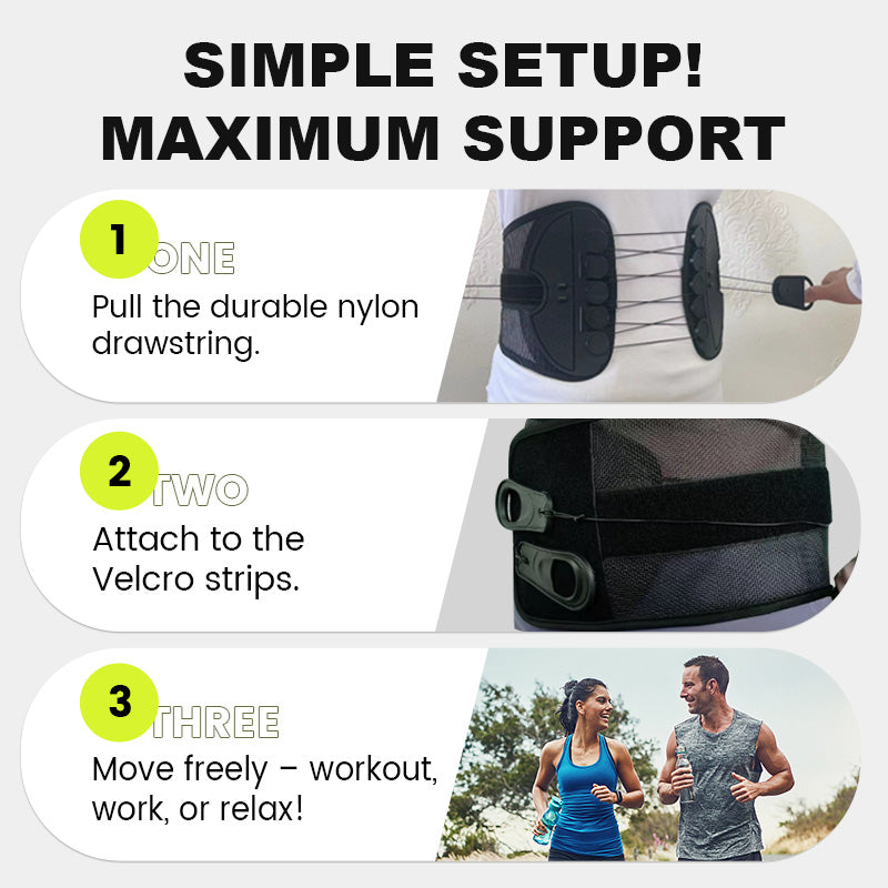 PowerPosture - Adjustable Back Stabilizer