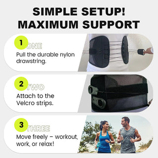 PowerPosture - Adjustable Back Stabilizer