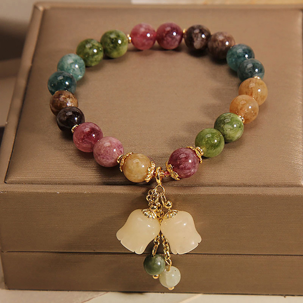 EarthGlow – Handcrafted Natural Stone Bracelet
