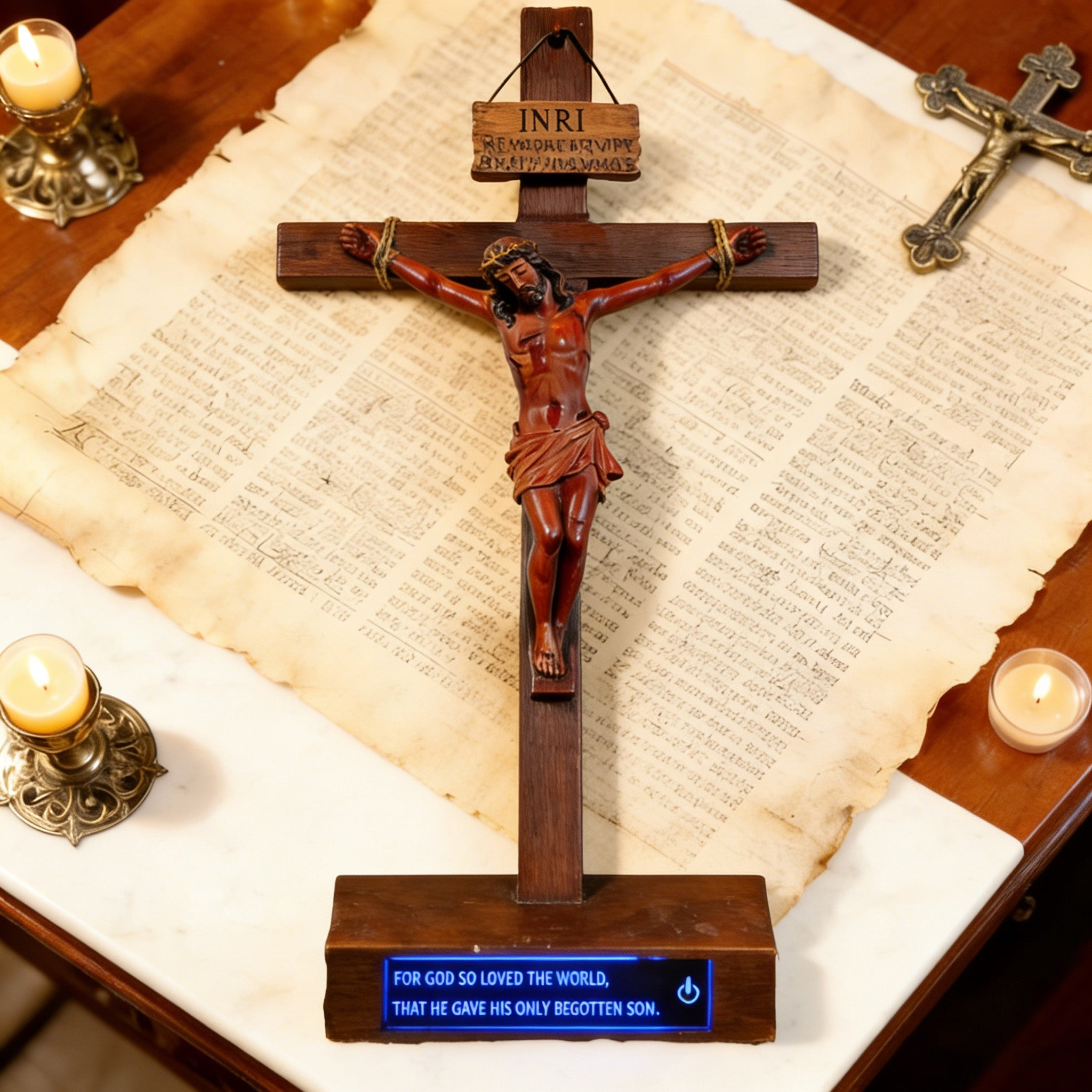 FaithCraft – Handmade Realistic Crucifix Christ