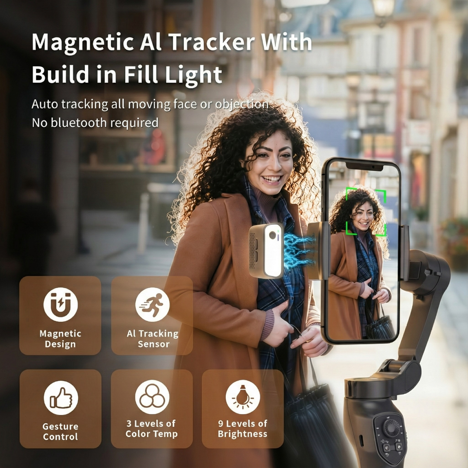 Cinematic AI Phone Stabilizer