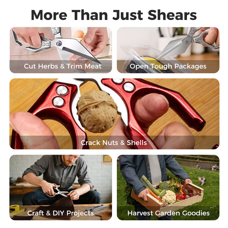 PrepPro Edge - Multifunction Cooking & Utility Shears
