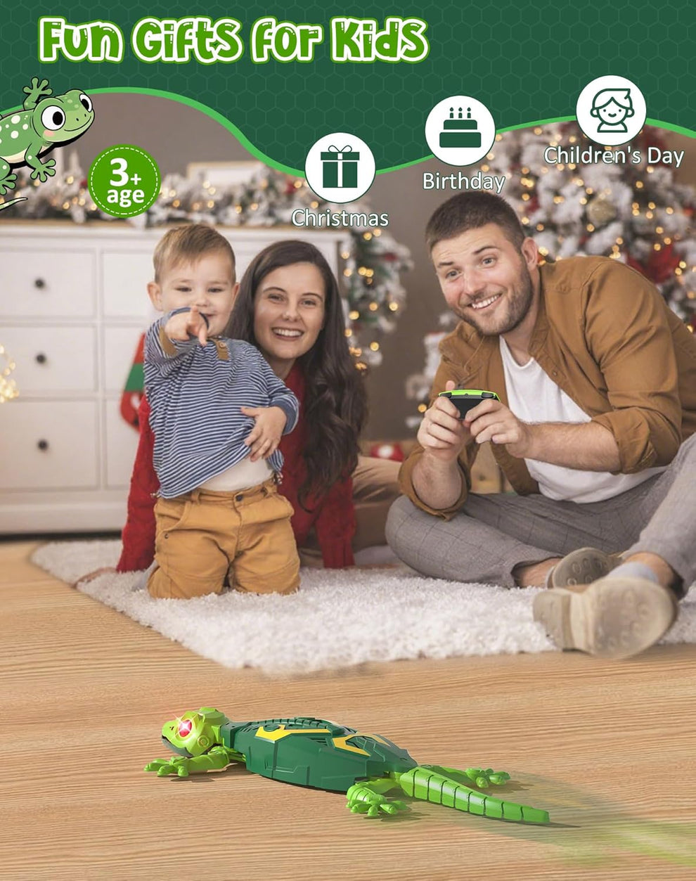 CreepyCrawl – Wall Gecko Toy
