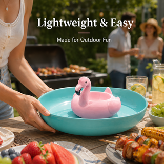FloatNest – Flamingo Chip & Dip Platter