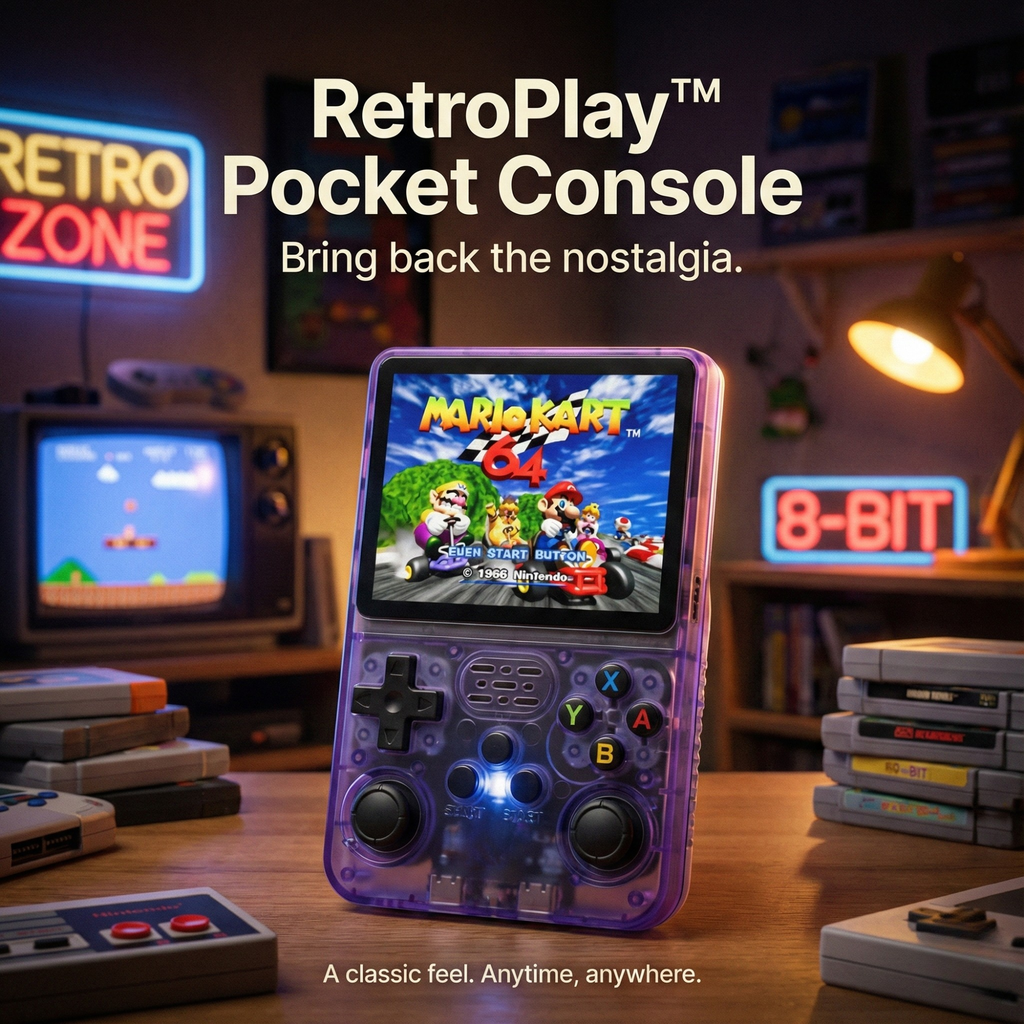 NostalgiaX - Mini Console – Classic Games Anytime