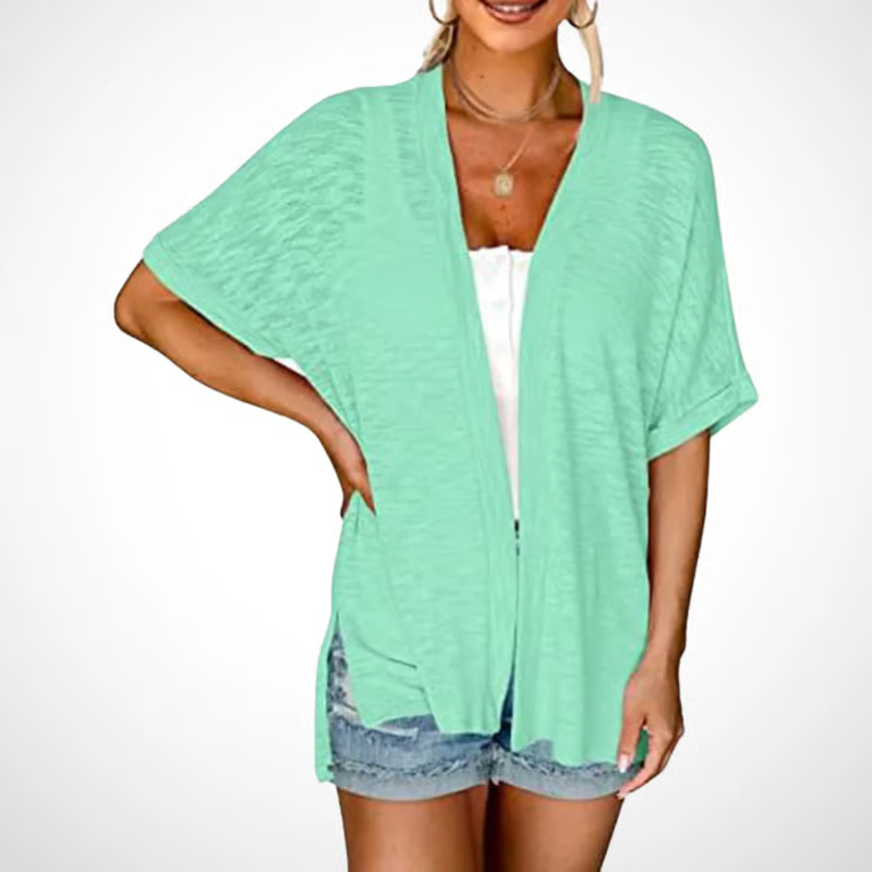 BreezeBelle – Lightweight Short Sleeve Cardigan
