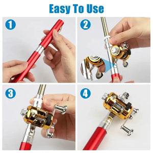 POCKET SIZE FISHING ROD marnetic