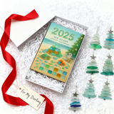 SeaGlass Eve – 24 Days of Acrylic 2D Christmas Calendar